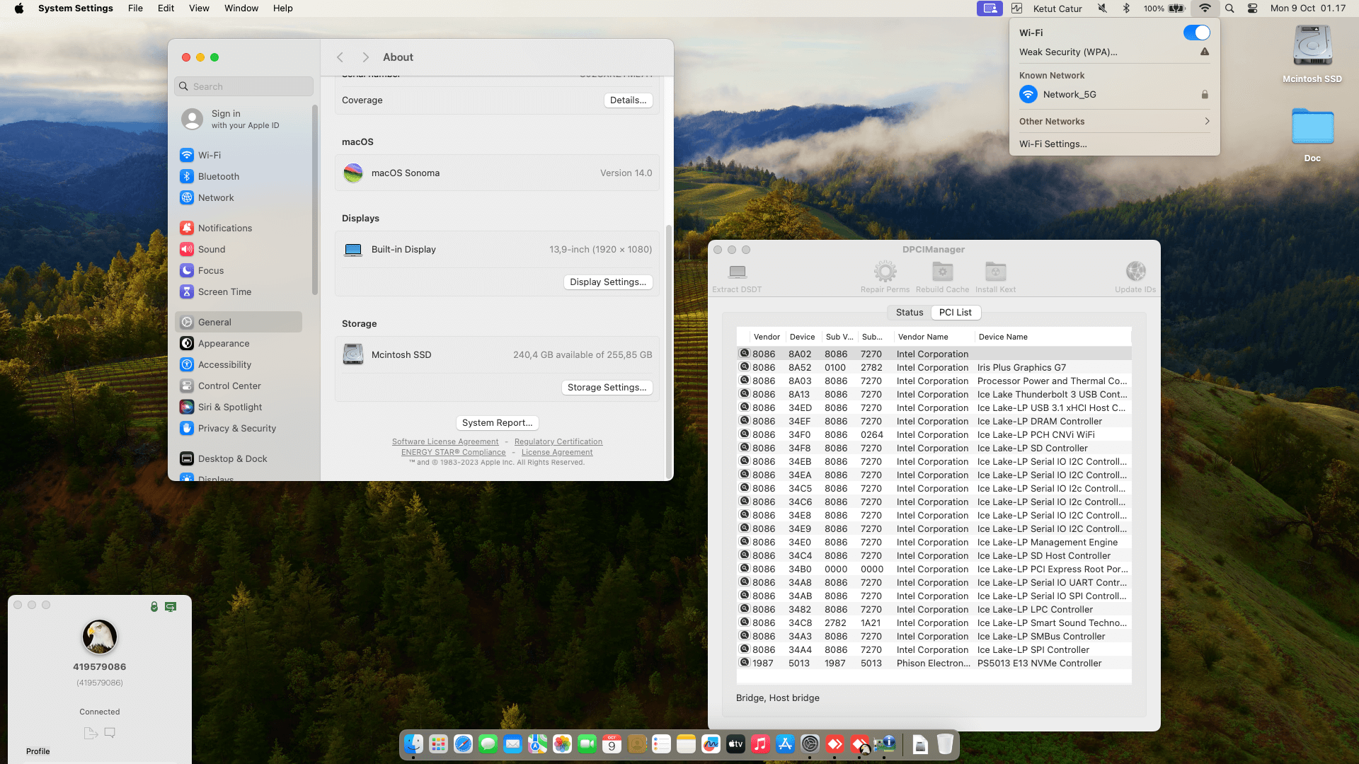 Infinix INBook X2 XL21 2nd [IceLake   Intel UHD Graphics G1 + I2C]   OpenCore 1